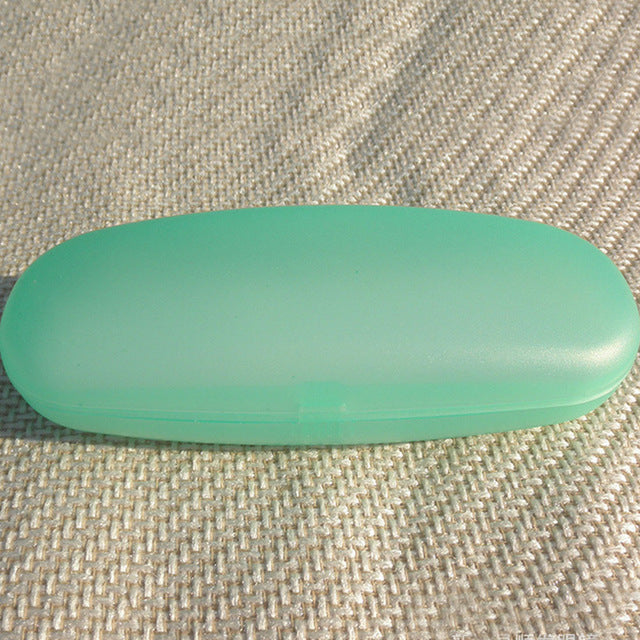 Clear Sunglasses Case Hard Plastic Plain Glasses Holder Box Portable