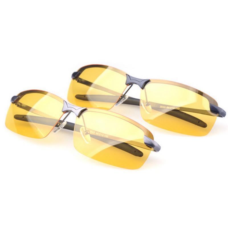 Polarized Sunglasses Men Night Vision Goggles Men's Fishing Driving Glasses