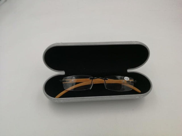 Tube Aluminum Spectacles Eyewear Case for Reading Glasses or Sunglasses Holde