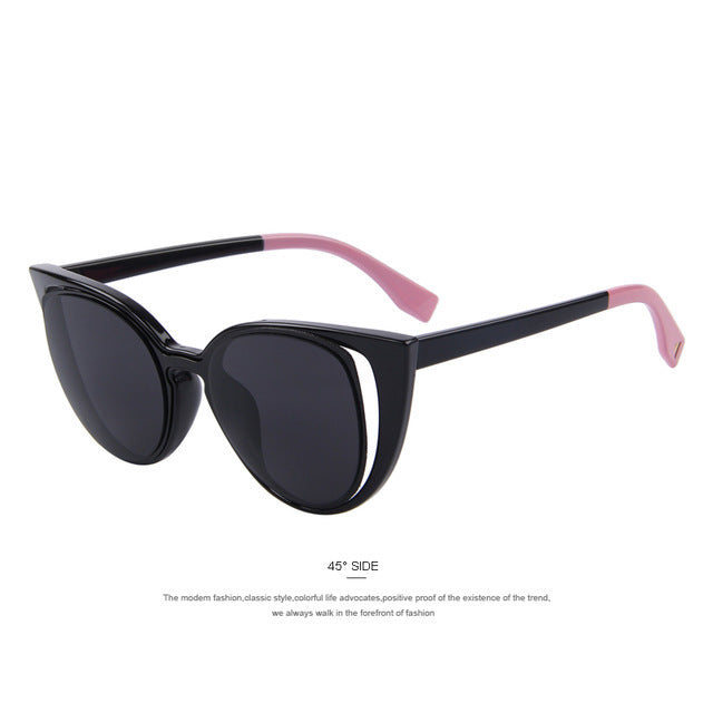 Cat Eye Sunglasses Women  Retro Pierced