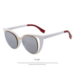 Cat Eye Sunglasses Women  Retro Pierced