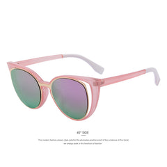 Cat Eye Sunglasses Women  Retro Pierced