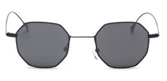 Tinted sunglasses women small frame polygon