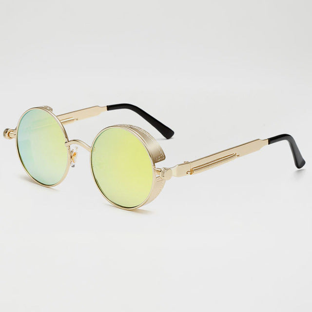 Steampunk Mens Sunglasses Vintage Metal Men