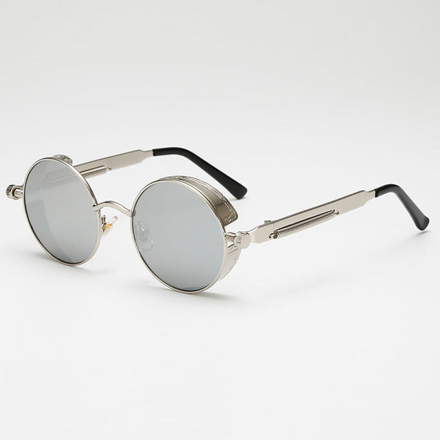 Steampunk Mens Sunglasses Vintage Metal Men
