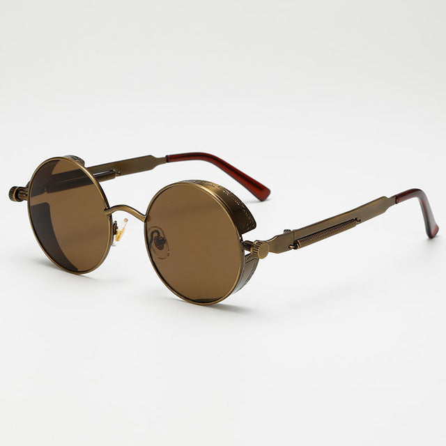 Steampunk Mens Sunglasses Vintage Metal Men