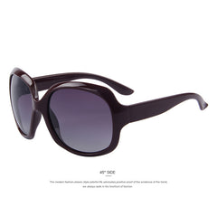 Women Luxury Brand Designer Polarized Sunglasses Fashion Butterfly