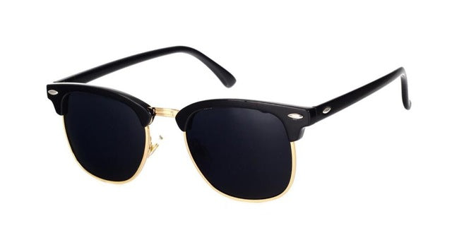 Half Metal Sunglasses Men
