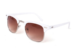 Half Metal Sunglasses Men