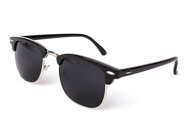 Half Metal Sunglasses Men