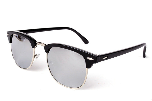 Half Metal Sunglasses Men