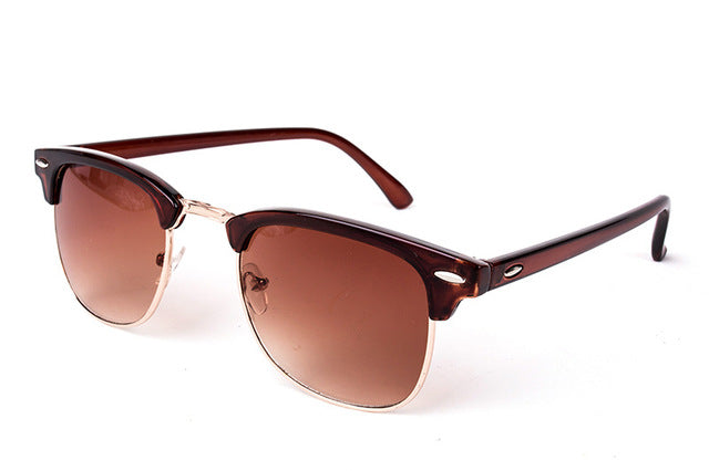 Half Metal Sunglasses Men