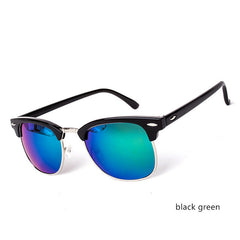 Half Metal Sunglasses Men