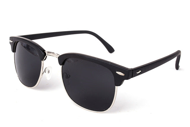 Half Metal Sunglasses Men