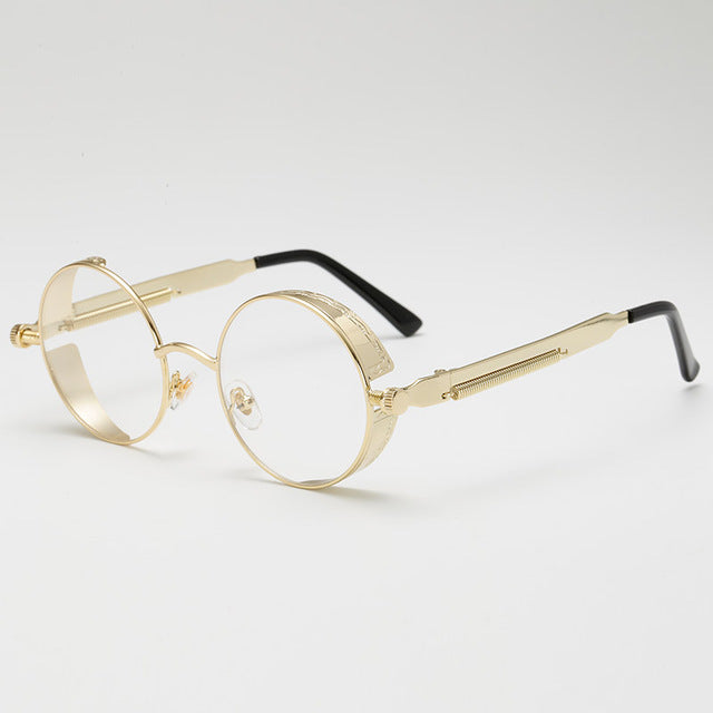 Steampunk Mens Sunglasses Vintage Metal Men