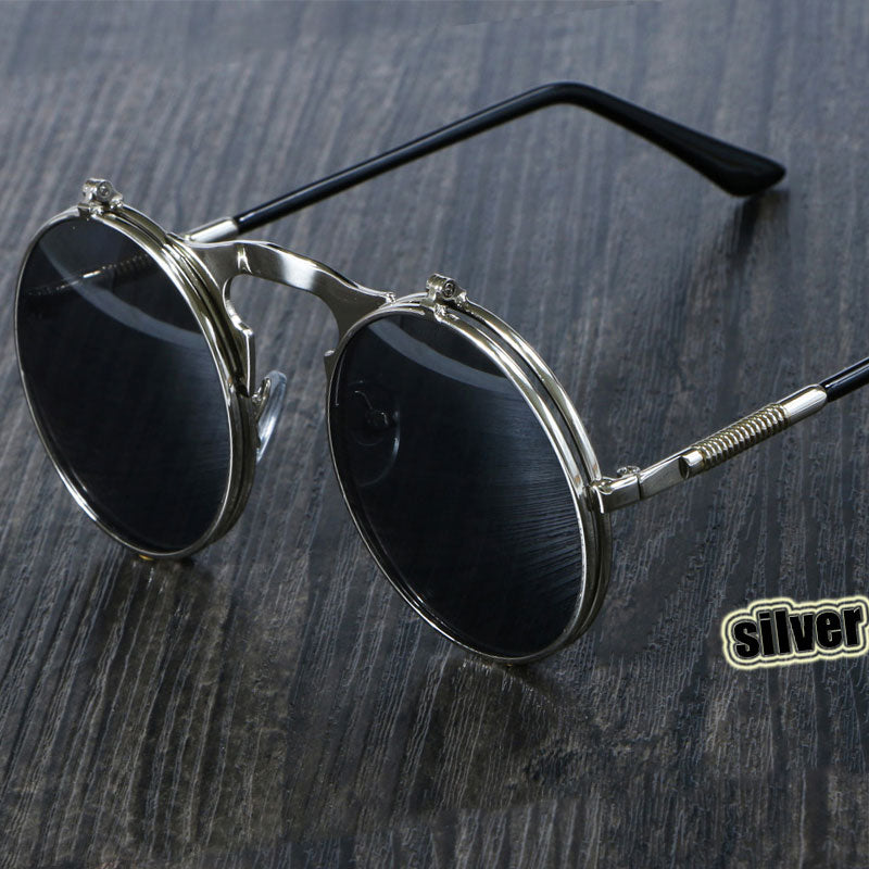 Sunglasses Round Metal Women Style