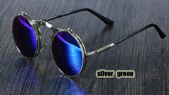 Sunglasses Round Metal Women Style