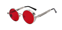 Round Metal Sunglasses Steampunk Men