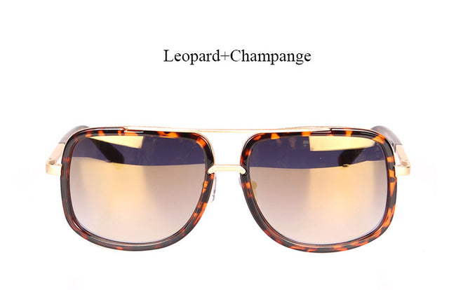 Square Sunglasses Men Women Luxury