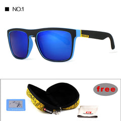 Mirror Polarized Sunglasses Men Square Sport Sun Glasses