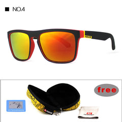 Mirror Polarized Sunglasses Men Square Sport Sun Glasses