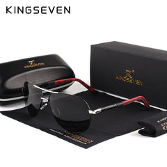 Men Vintage Aluminum HD Polarized Sunglasses Classic