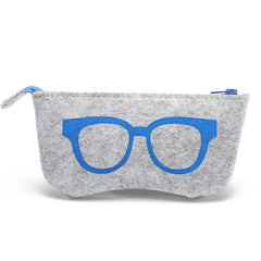 Colorful Sunglasses Case For Women Men Glasses Box Felt Sunglasses