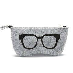 Colorful Sunglasses Case For Women Men Glasses Box Felt Sunglasses