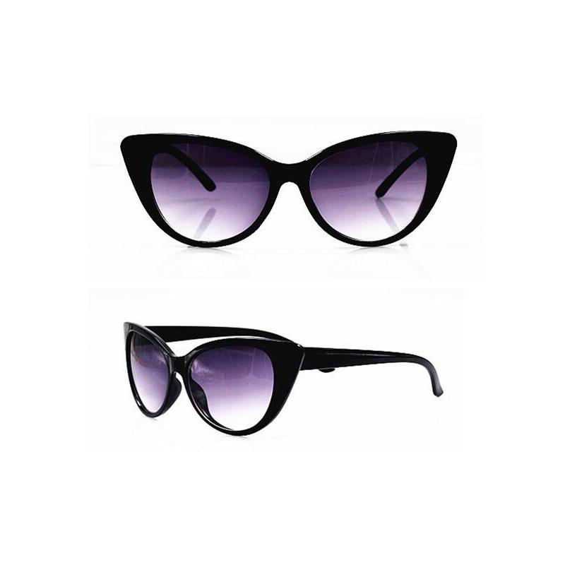 Retro Women Cat Eye Sunglasses Famous Lady