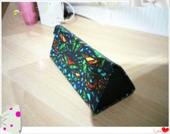Fashion Fold Up Sunglasses Case Women Men Owl Animal Print Glasses Box
