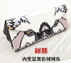 Fashion Fold Up Sunglasses Case Women Men Owl Animal Print Glasses Box
