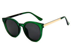 Cat eye pink sunglasses woman shades mirror female