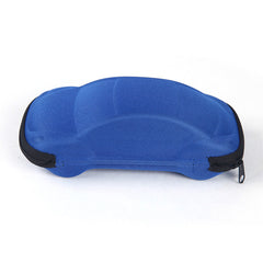 Kids Sun Glasses Eyeglasses Protector Case Car Shaped Zipper Box