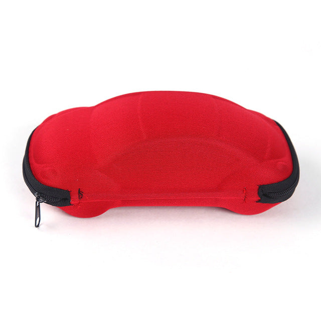 Kids Sun Glasses Eyeglasses Protector Case Car Shaped Zipper Box