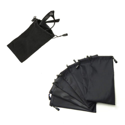 10PCS Pouches for Sunglasses Mp3 Soft Cloth Dust Pouch