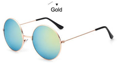 Round Metal Frame Sunglasses Men Women