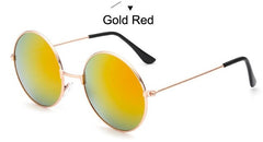 Round Metal Frame Sunglasses Men Women