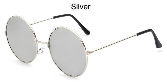 Round Metal Frame Sunglasses Men Women