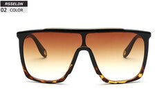 Square Oversized Sunglasses Women