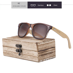 Bamboo Sunglasses Men Wooden glasses Women