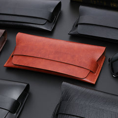 Fashion Sunglasses Box Women Men Eyeglasses Case Faux Leather