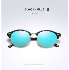 Polarized Round Sunglasses Mens Womens