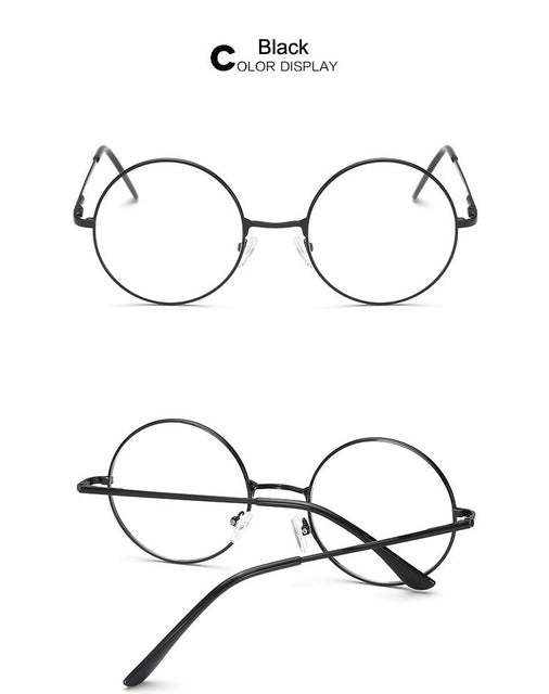 Retro Round Glasses Colorful Frame