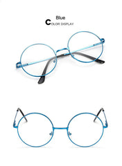 Retro Round Glasses Colorful Frame