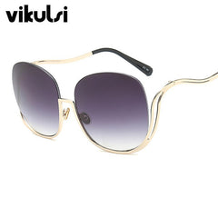 Gradient Sunglasses Women Luxury Brand Designer