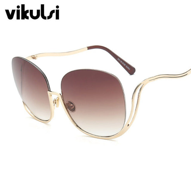 Gradient Sunglasses Women Luxury Brand Designer