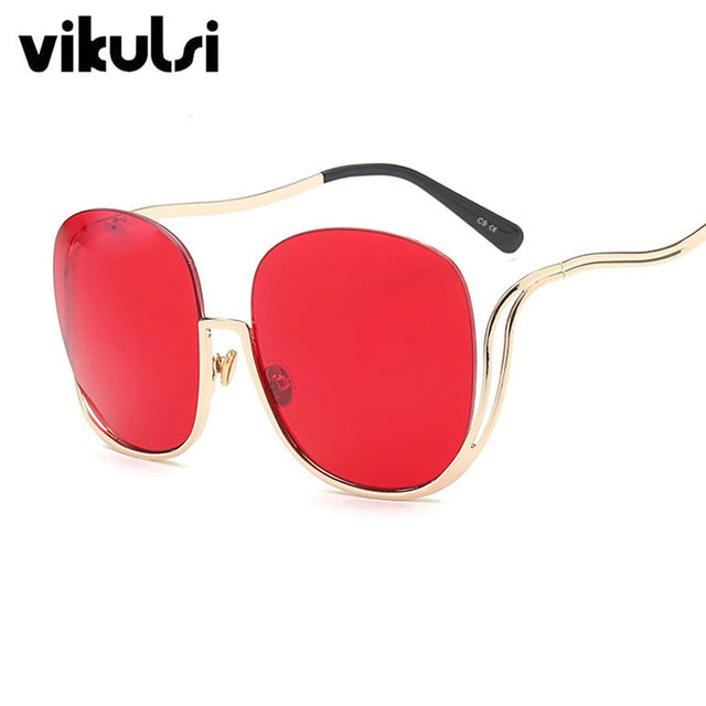 Gradient Sunglasses Women Luxury Brand Designer