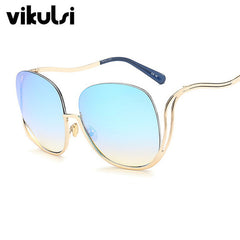 Gradient Sunglasses Women Luxury Brand Designer