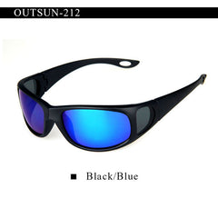 Case Fashion Flexible Sunglasses Men Polarized Lens