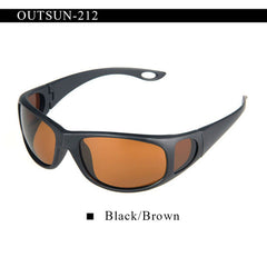 Case Fashion Flexible Sunglasses Men Polarized Lens